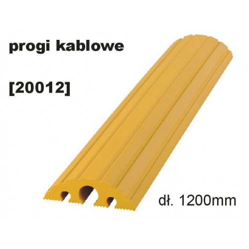 Mostek / próg kablowy - 1200 /żółty