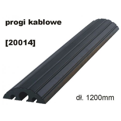 Mostek / próg kablowy - 1200 /czarny