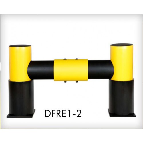 Bariera odbojowa z kołnierzem DFRE1-2
