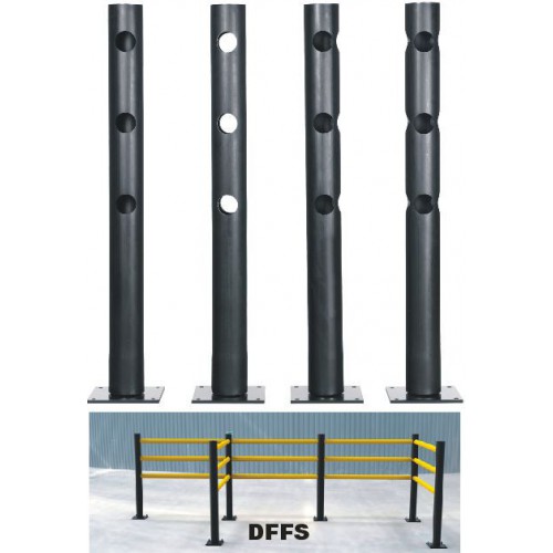 Słupki bariery DFFS - słupek skrajny