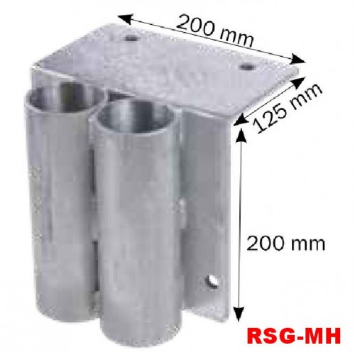 Element montażowy środkowy bariery rampowej