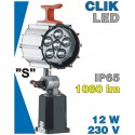 Lampa warsztatowa CLIK led "S" (krótka) 100÷240V