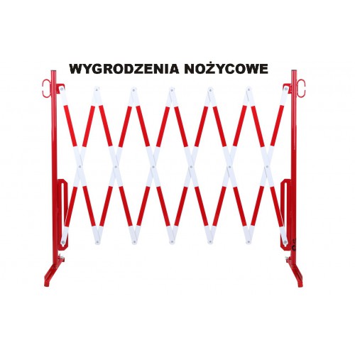 Wygrodzenie nożycowe przenośne 70-10